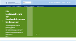 Desktop Screenshot of handwerk-lhn.de